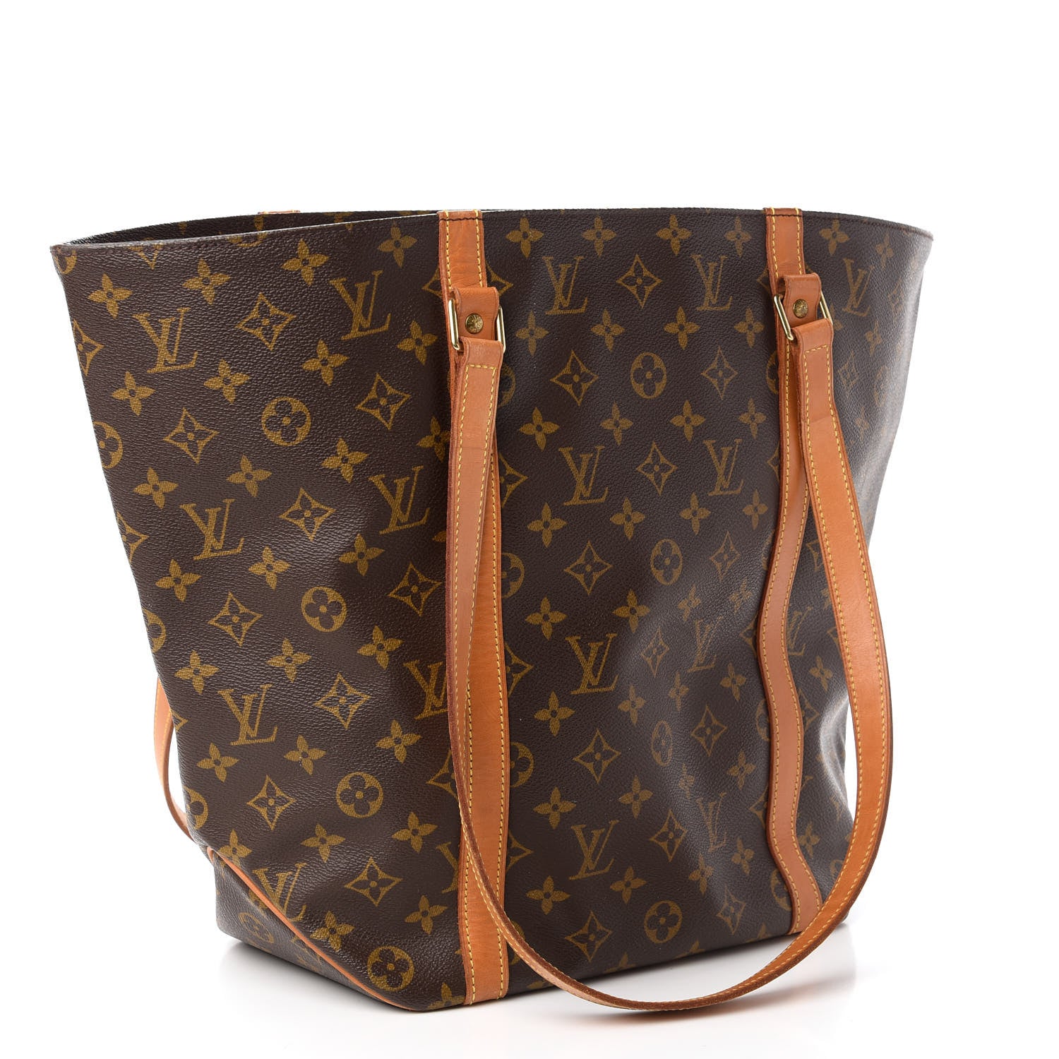 Louis Vuitton Monogram Sac Shopping Tote 3 of 10