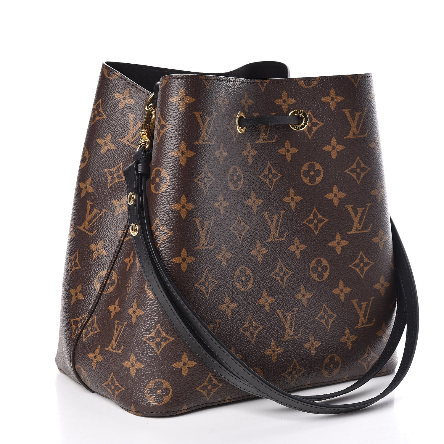 Louis Vuitton Monogram Neonoe MM Black 3 of 10