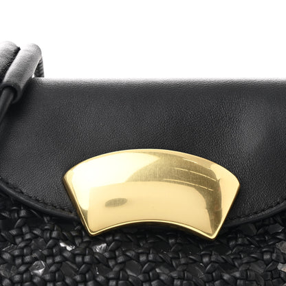 3.1 Phillip Lim Verona Calfskin Macrame Petite Soft ID Shoulder Bag Black 8 of 11