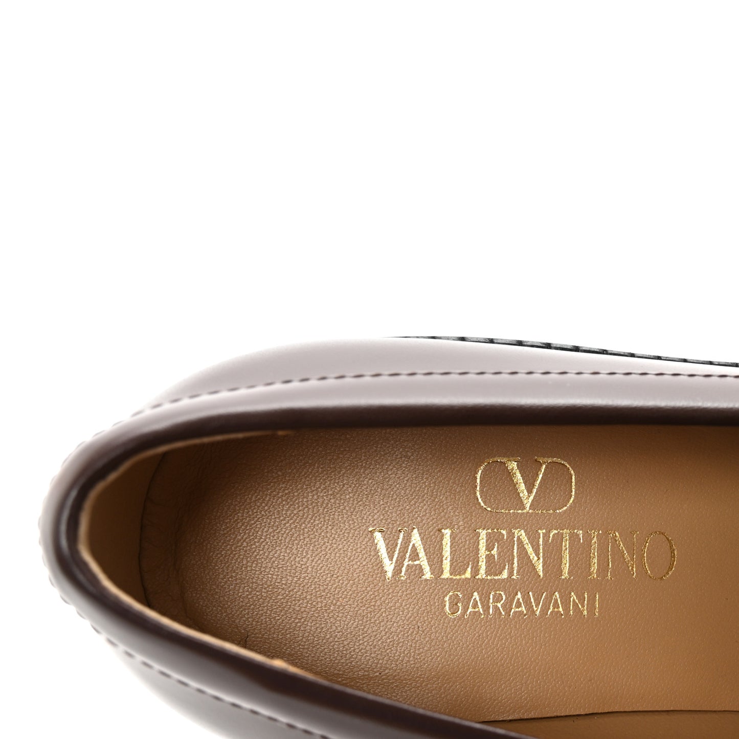Calfskin Vlogo Turn Lock Loafers 35 Fondant