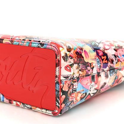 Christian Louboutin Patent Calfskin Small Oh Xtian Cabata Tote Red 10 of 10