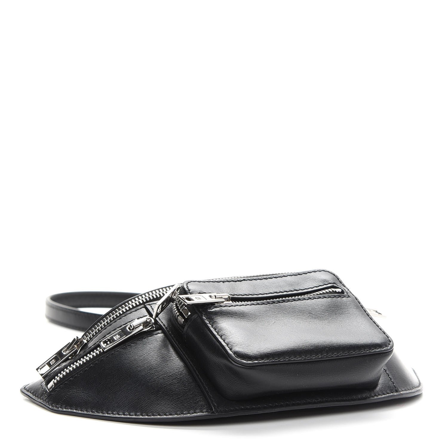 Alexander Wang Calfskin Mini Attica Top Handle Belt Bag Black 4 of 9