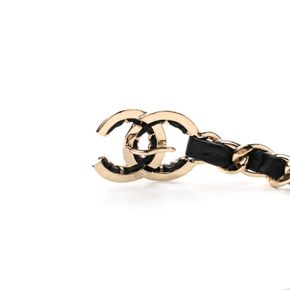 Chanel Lambskin Chain CC Belt Black Gold 4 of 5
