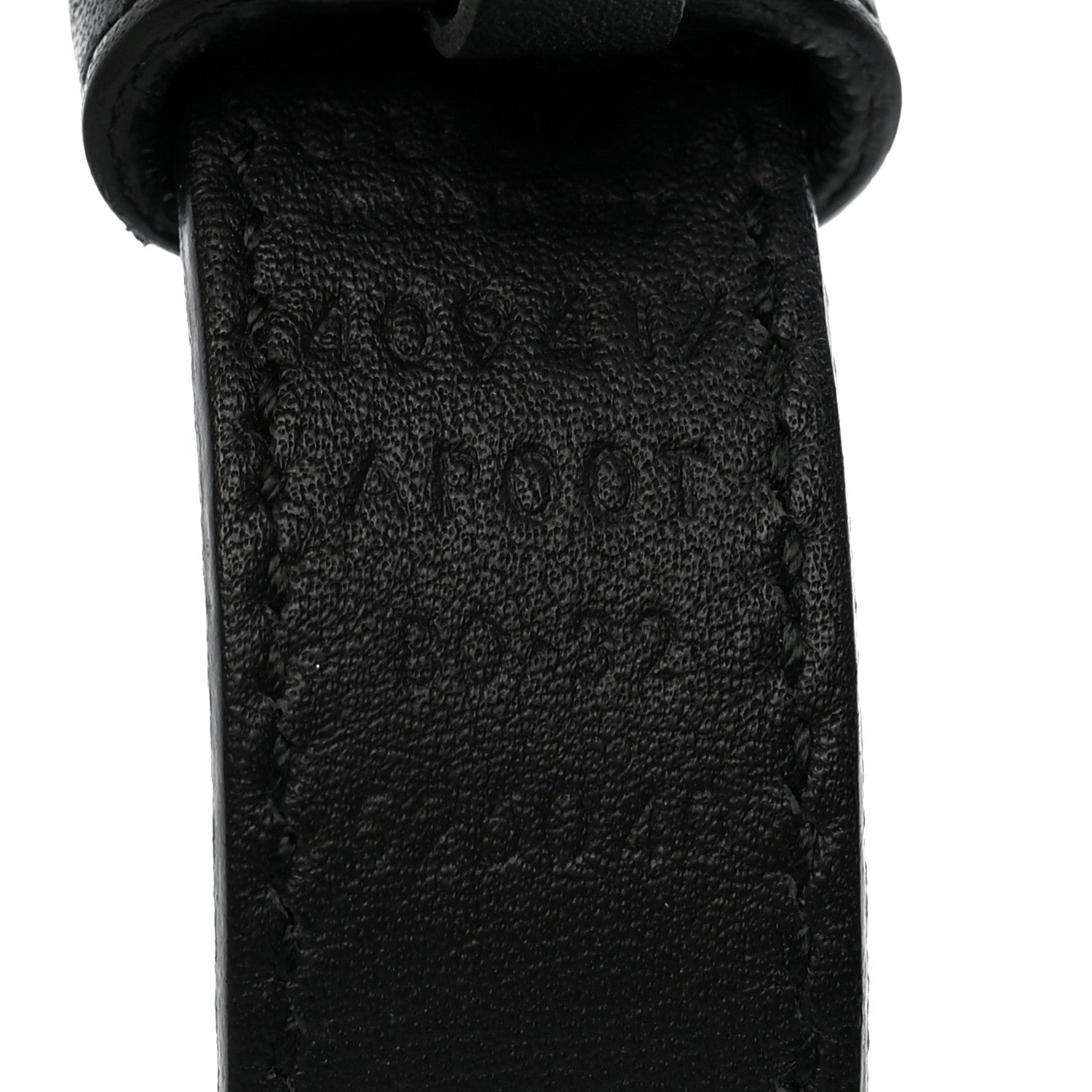 Gucci Calfskin Double G 20mm Belt 80 32 Black 5 of 7