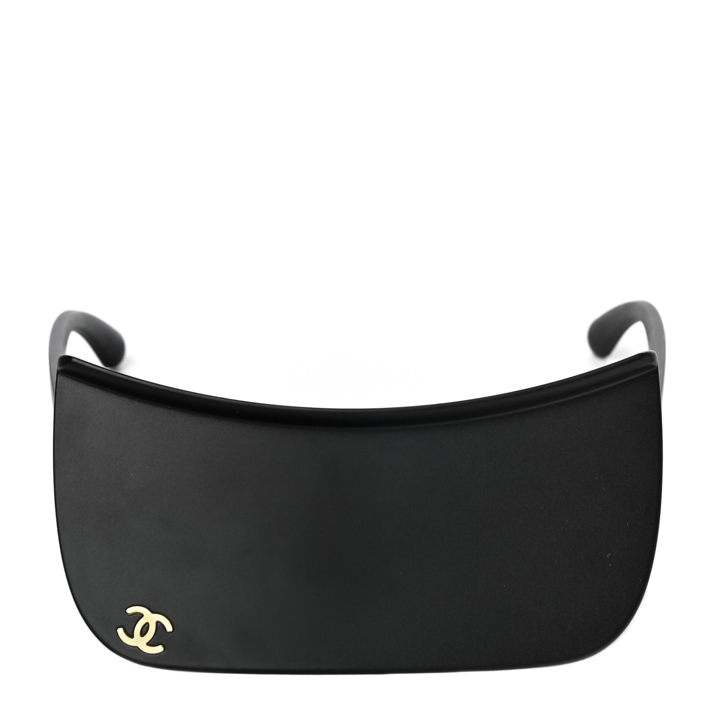 Acetate Visor Sunglasses 71046 Matte Black