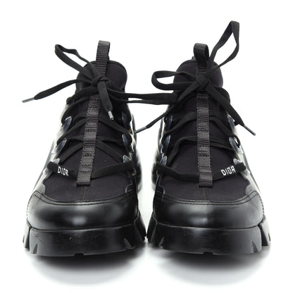Christian Dior Neoprene Rubber Womens D-Connect Sneakers 39.5 Black 2 of 11