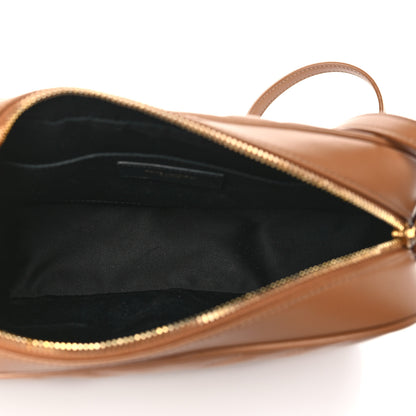 Saint Laurent Calfskin Matelasse Monogram Lou Camera Bag Cinnamon 5 of 10