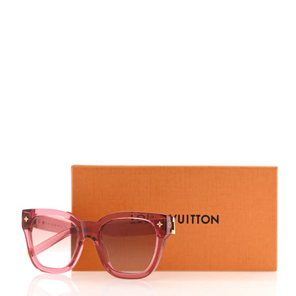 Louis Vuitton Acetate My Monogram Square Sunglasses Z2412U Pink 7 of 7