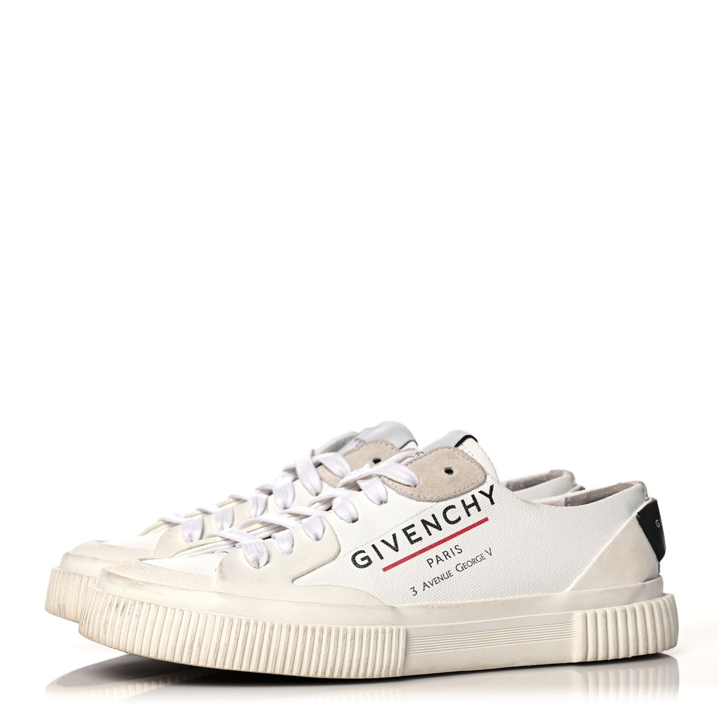Canvas Logo Tennis Light Low Top Sneakers 36.5 White
