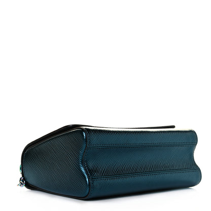 Louis Vuitton Epi Twist Scarabeo Shoulder Bag MM Blue Boreale 3 of 8