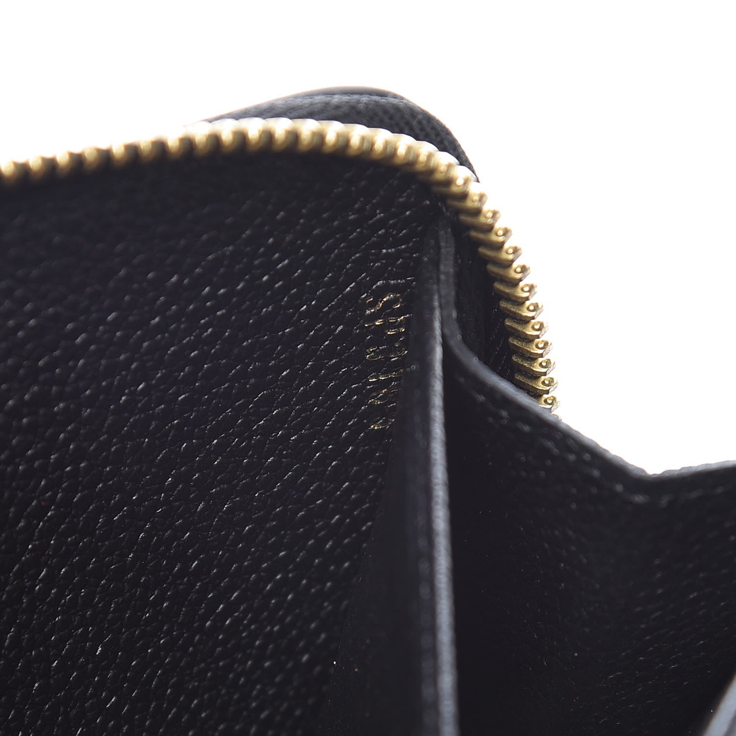 Louis Vuitton Empreinte Zippy Wallet Black 7 of 9