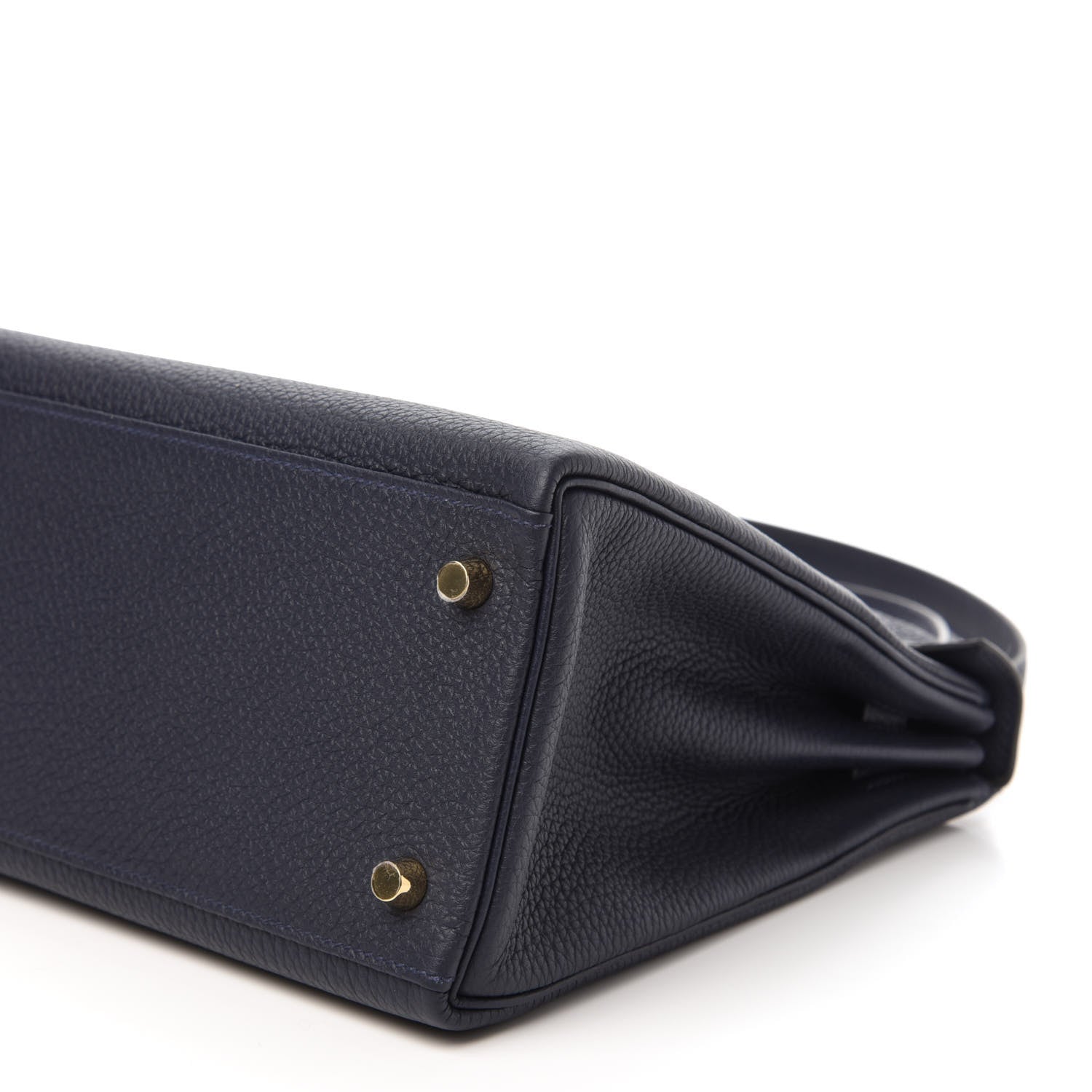 Hermes Togo Kelly Retourne 28 Bleu Nuit 7 of 12