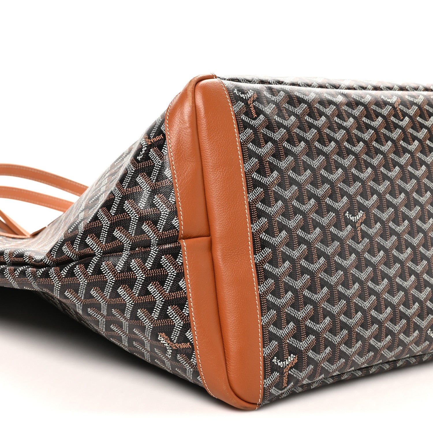 Goyard Goyardine Artois GM Black Gold 8 of 10