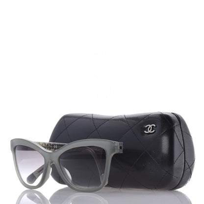 Chanel CC Cat Eye Sunglasses 5330 Green 7 of 7
