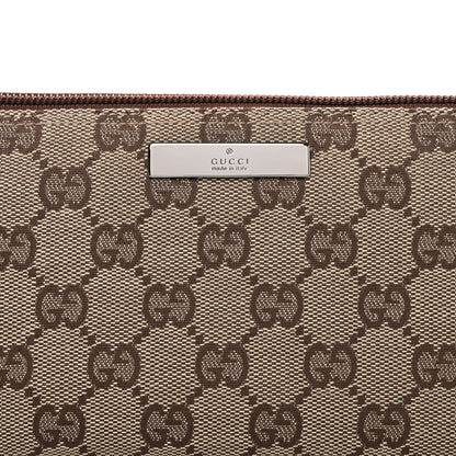 Gucci Monogram Boat Pochette Brown Brown 8 of 10
