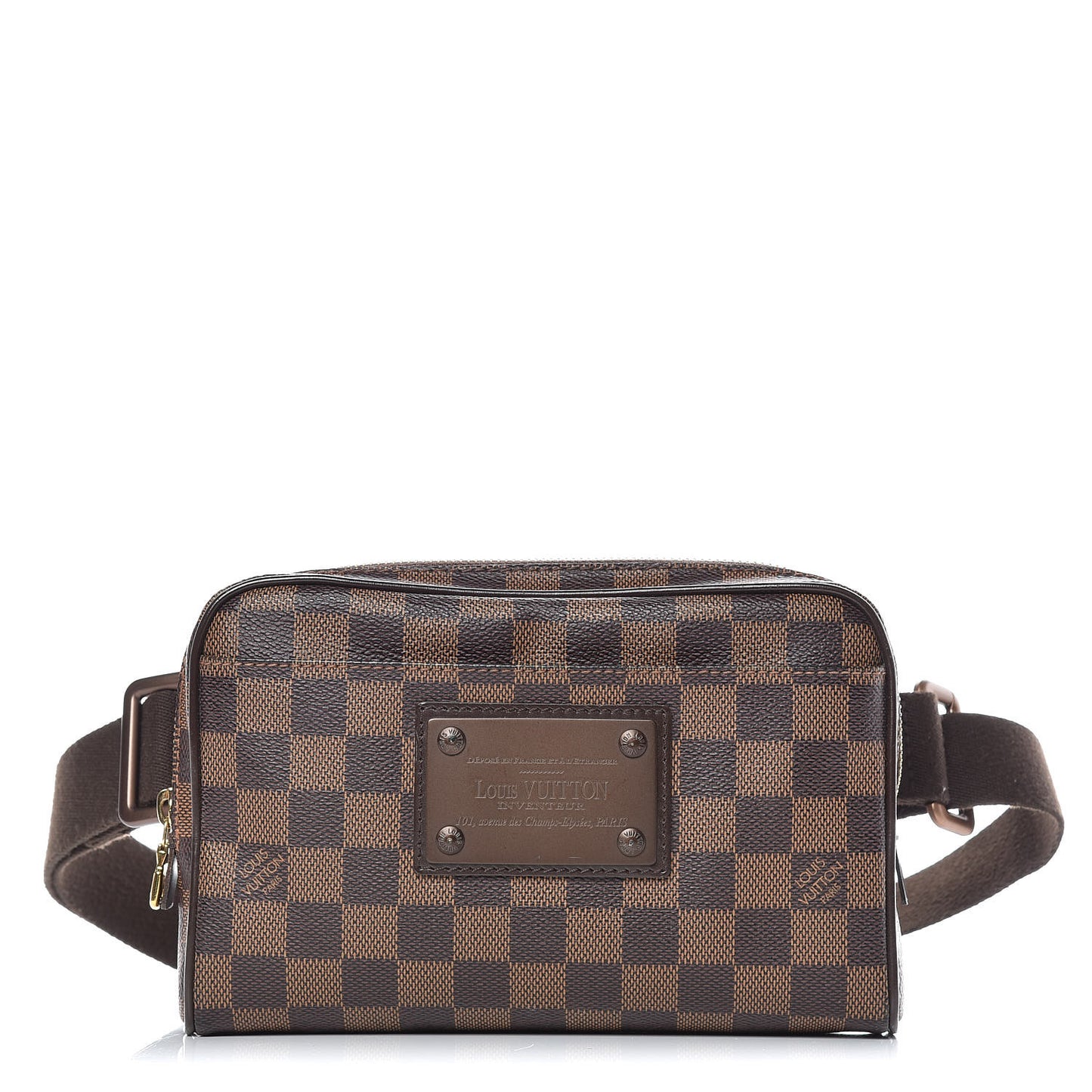 Damier Ebene Brooklyn Bum Bag