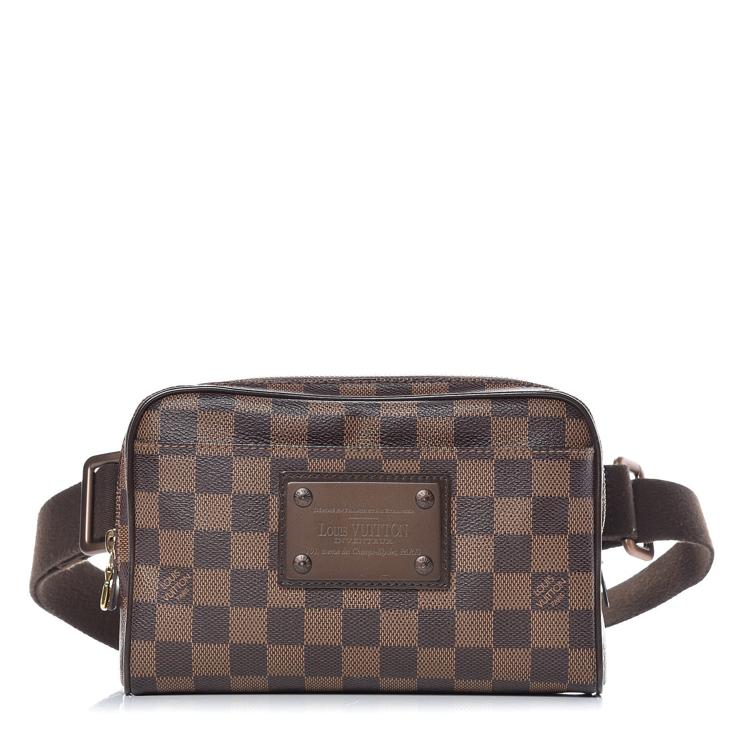 Louis Vuitton Damier Ebene Brooklyn Bum Bag 1 of 8