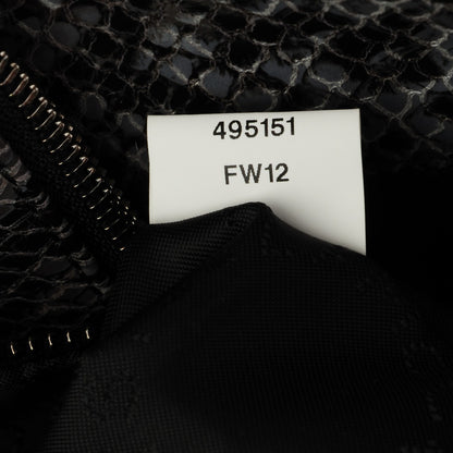 Stella McCartney Eco Python Big Falabella Tote Dark Grey 8 of 8