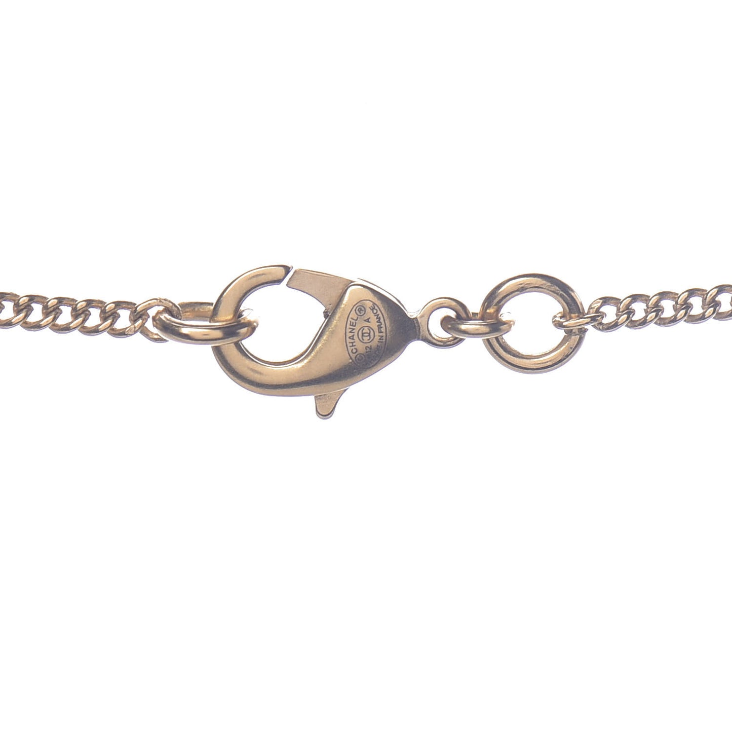 CC Necklace Matte Gold