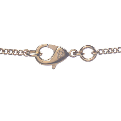 Chanel CC Necklace Matte Gold 5 of 5