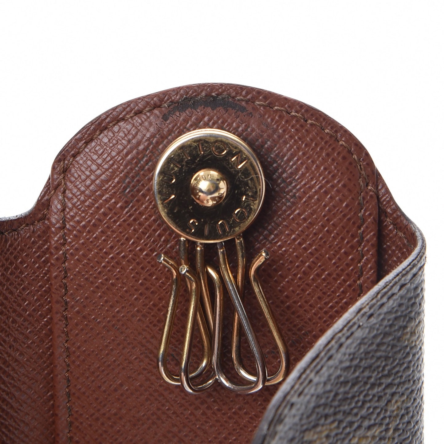 Monogram Round Key Holder PM