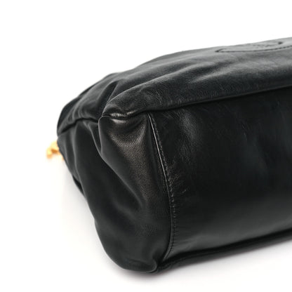 Chanel Calfskin Rodeo Drive Hobo Black 9 of 10