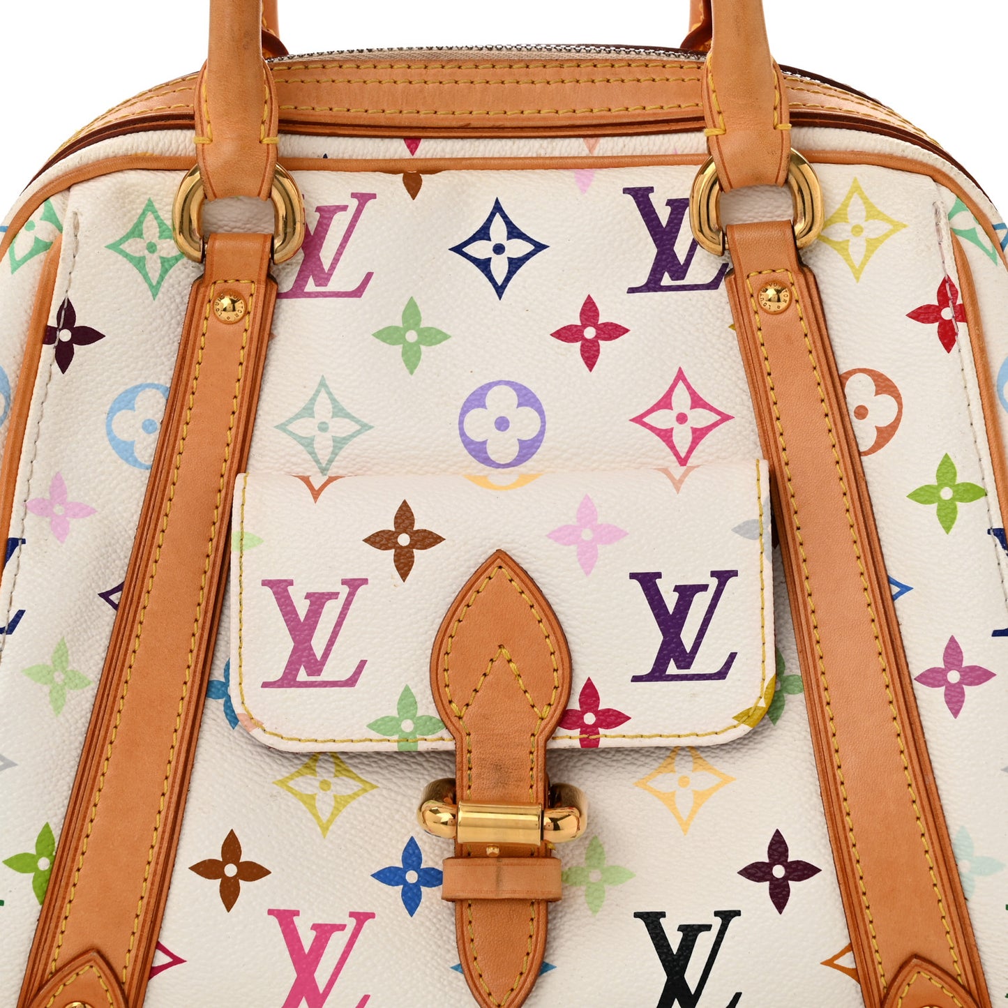 Monogram Multicolor Priscilla White