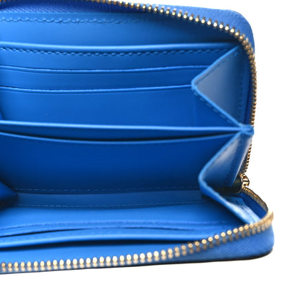 Louis Vuitton Vernis Valentine Zippy Coin Purse Blue 5 of 7
