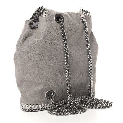 Stella McCartney Shaggy Deer Falabella Backpack Grey 2 of 4