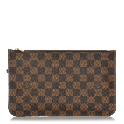 Louis Vuitton Damier Ebene Neverfull MM GM Pochette 1 of 8