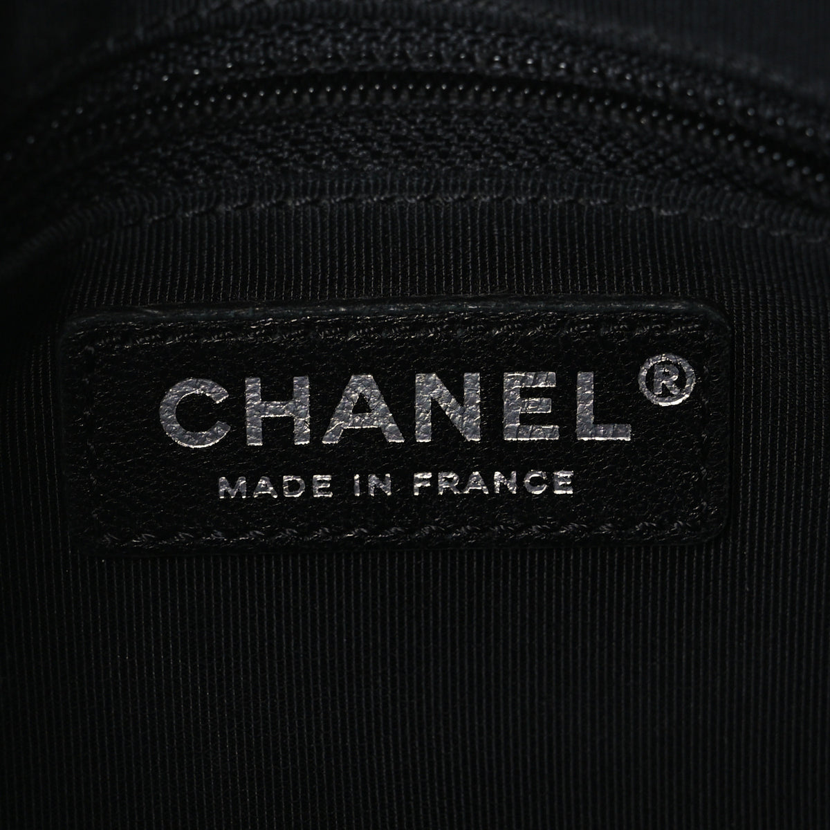 Chanel Aged Calfskin Quilted Large Working Vibe Camera Case Black 6 of 10