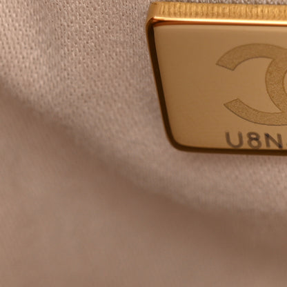 Chanel Caviar Quilted Small Chanel 25 Handbag Beige 7 of 11