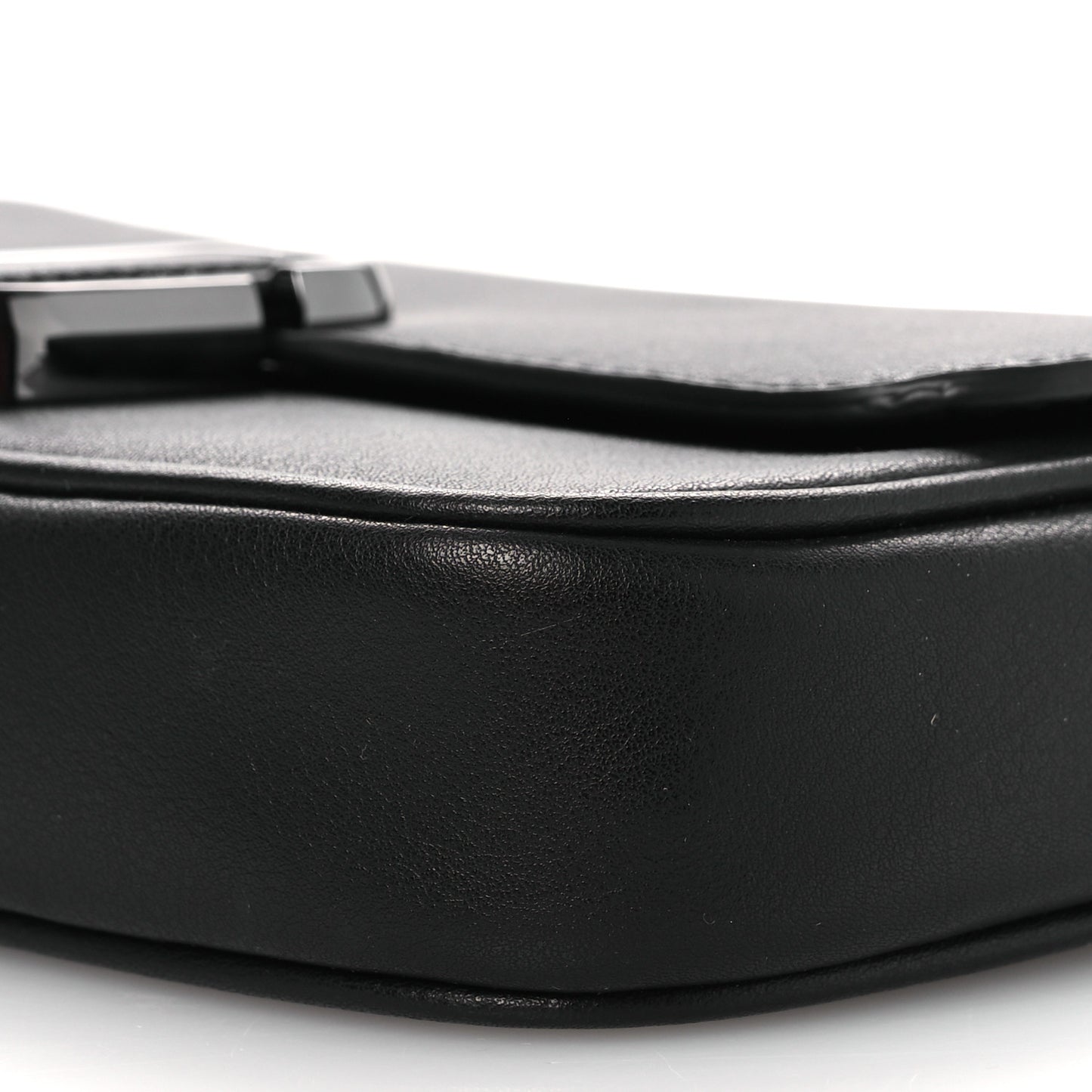 Calfskin Mini The J Marc Shoulder Bag Black