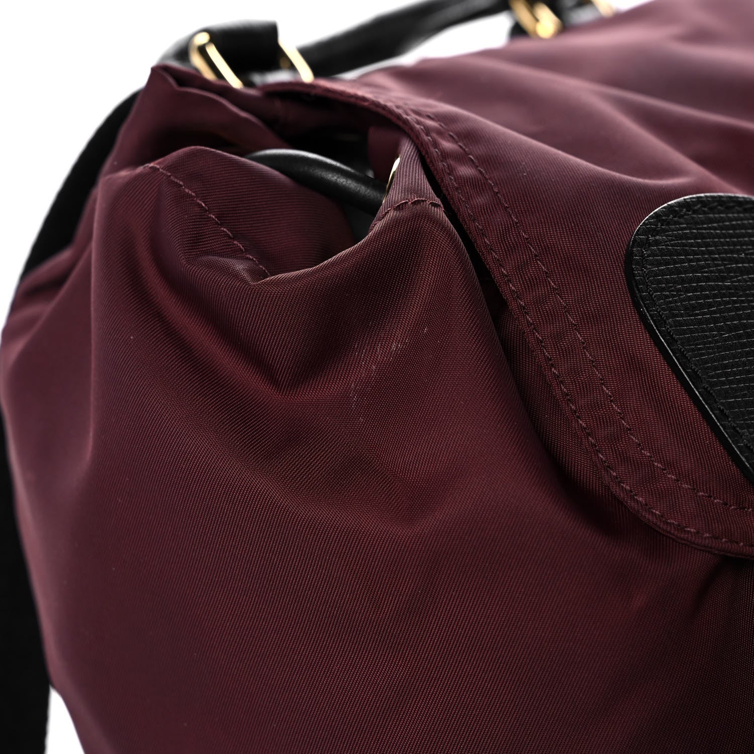 Burberry Nylon Medium Rucksack Backpack Burgundy Red 14 of 17