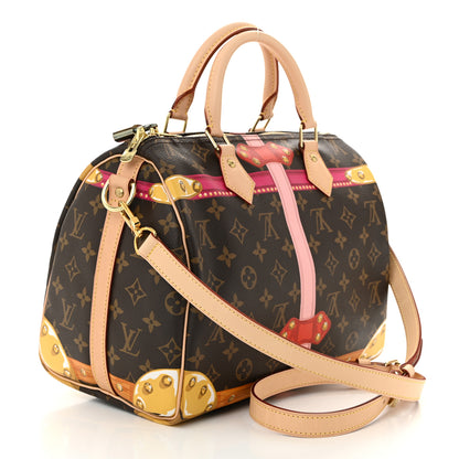 Louis Vuitton Monogram Summer Trunks Speedy Bandouliere 30 3 of 11