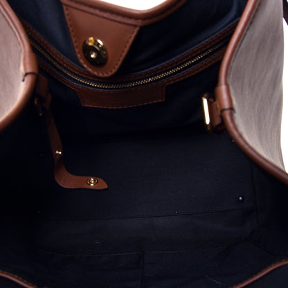 Burberry Horseferry Check Small Canterbury Tote Honey 4 of 4