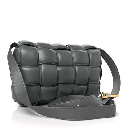 Bottega Veneta Nappa Maxi Intrecciato Padded Cassette Crossbody Bag Thunder 3 of 8