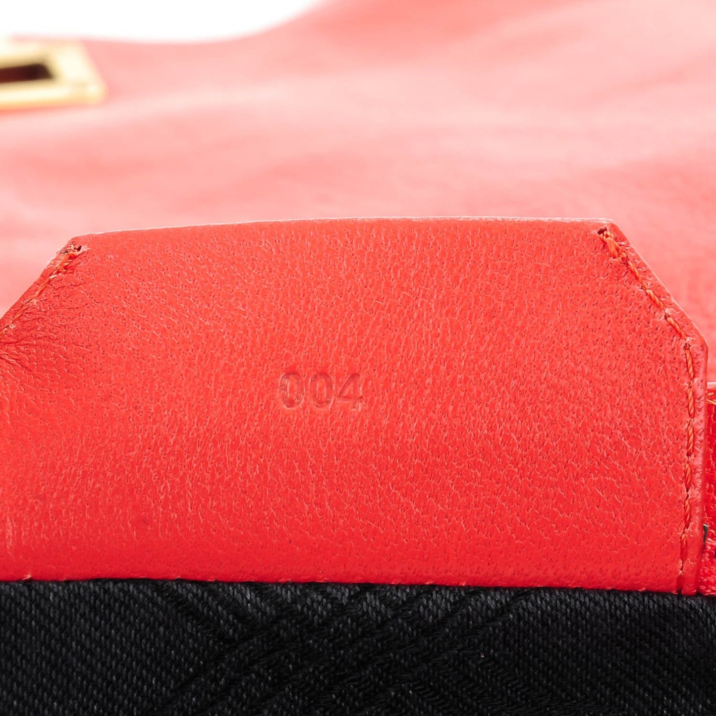 Lambskin Large PS1 Satchel Deep Coral
