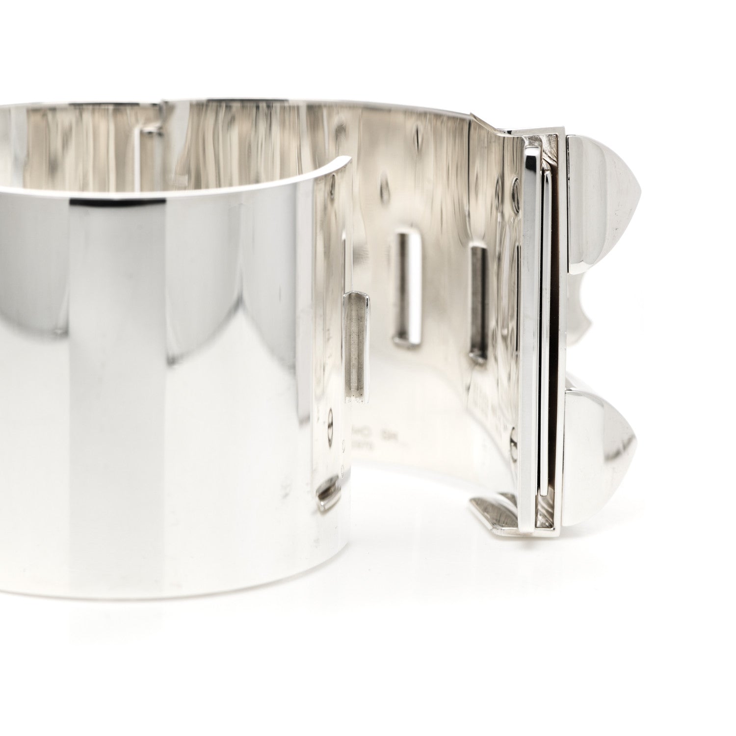 Hermes Sterling Silver Collier De Chien Bracelet SH 5 of 7