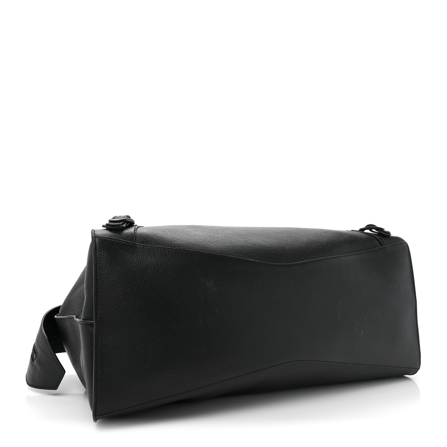Balenciaga Grained Calfskin Neo Classic Black Hardware Large Top Handle Bag Black 4 of 21