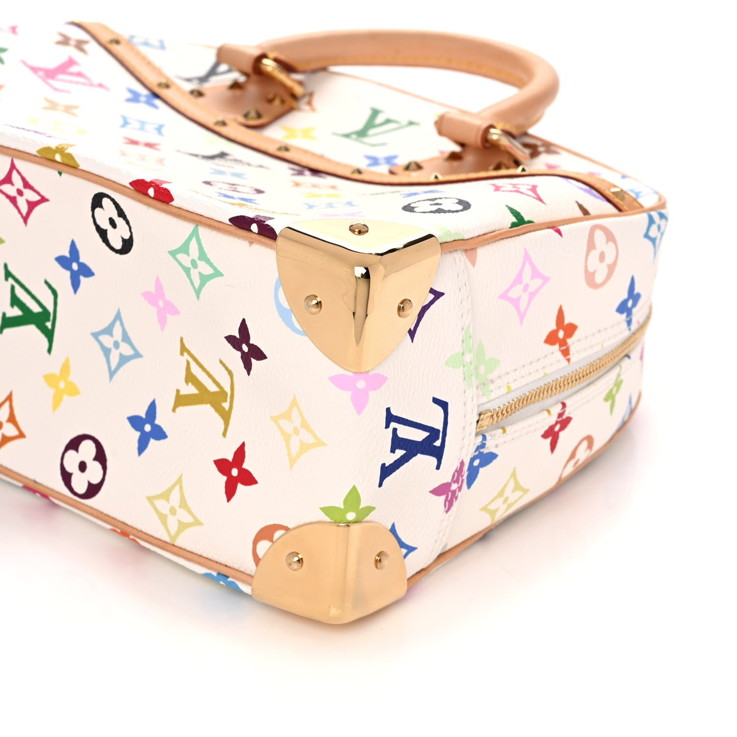 Louis Vuitton Monogram Multicolor Trouville White 8 of 9