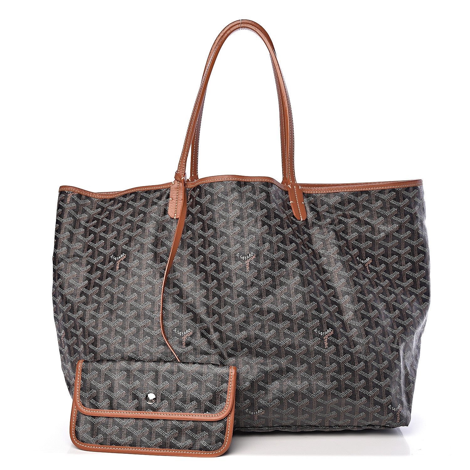 Goyard Goyardine Saint Louis GM Black Gold 1 of 14