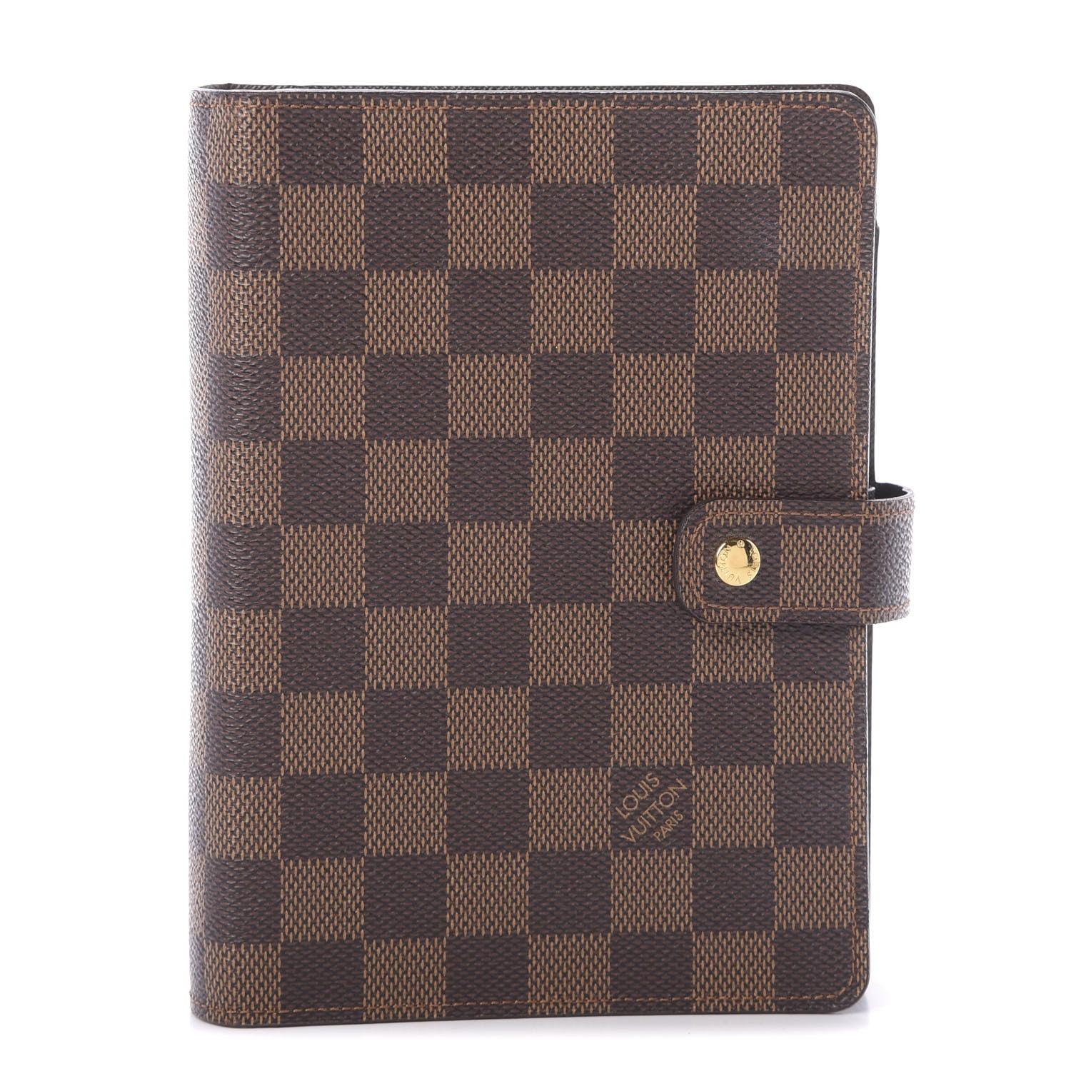 Louis Vuitton Damier Ebene Medium Ring Agenda Cover 1 of 6