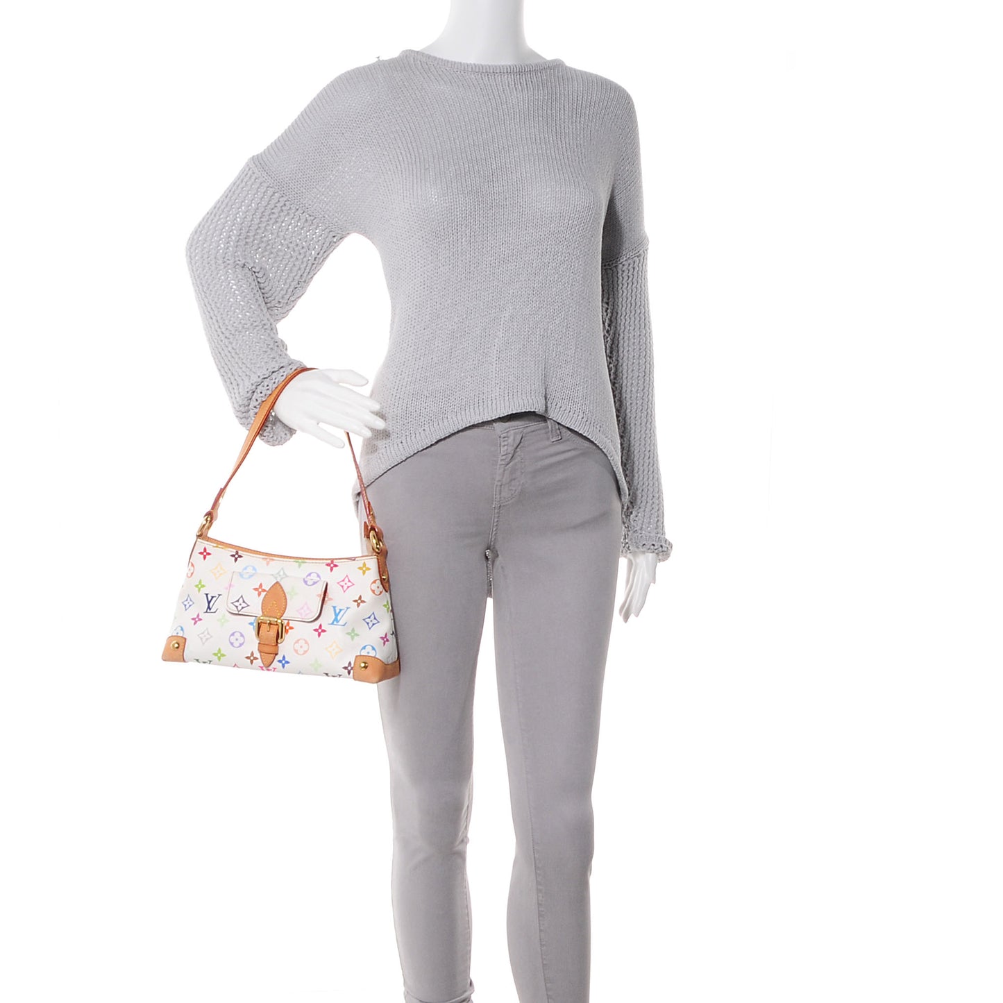 Monogram Multicolor Eliza White