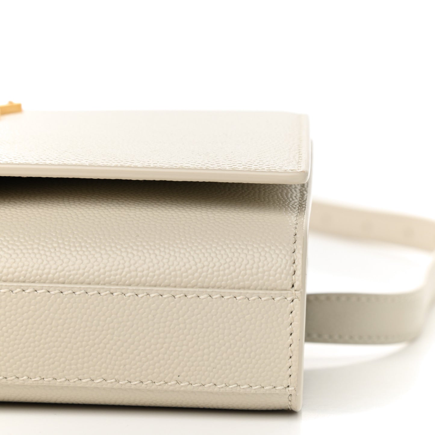 Grain De Poudre Monogram Kate Belt Bag Crema Soft