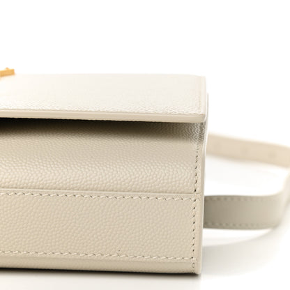 Saint Laurent Grain De Poudre Monogram Kate Belt Bag Crema Soft 7 of 7