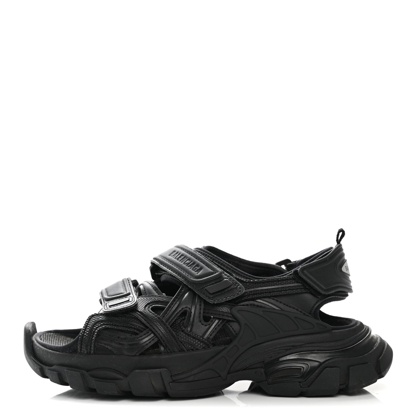 Neoprene Rubber Womens Track Sandals 35 Black