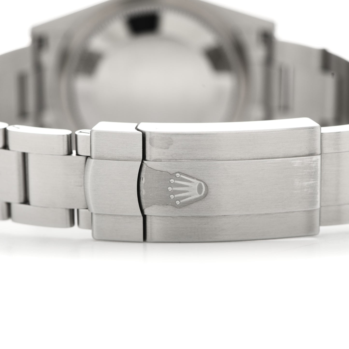 Stainless Steel 34mm Oyster Perpetual Watch Silver 124200