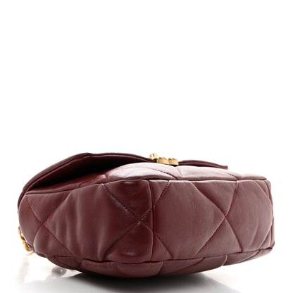 Chanel Lambskin Quilted Medium Chanel 19 Flap Marron 4 of 11