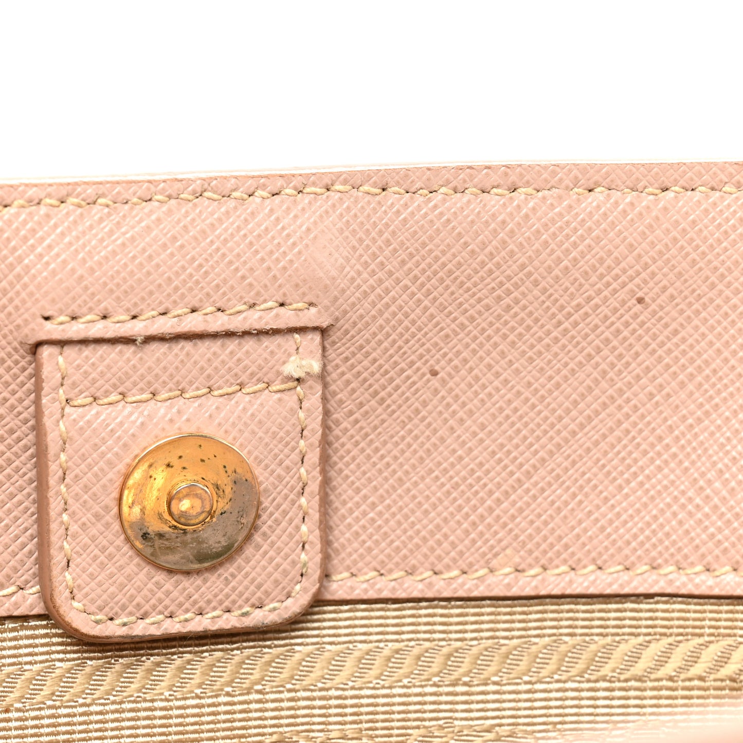 Saffiano Lux Small Tote Cammeo